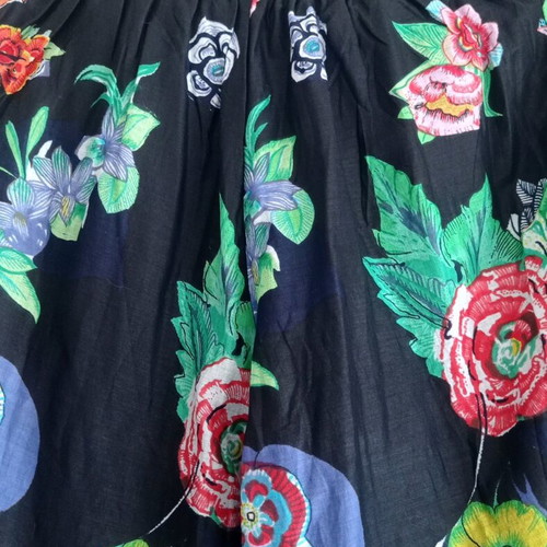 Fullah Sugah wide pants XL floral print new