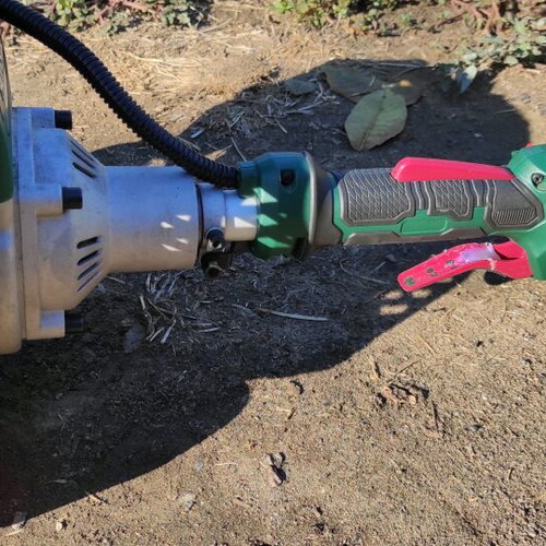 Parkside PBK4 B3 grass trimmer used for parts or repair