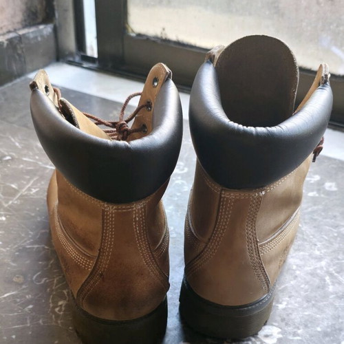 Timberland men's boots used, size 46, beige brown