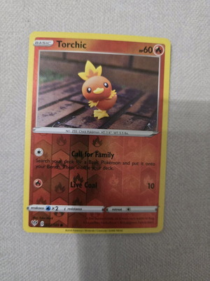 Torchic Pokemon card new