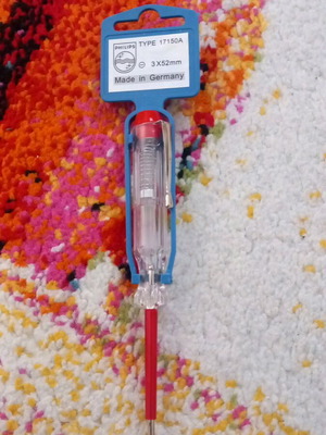 Philips phase tester new, German standard