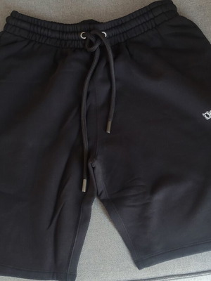 Off White heraldic arrows skate sweatshorts, black, medium