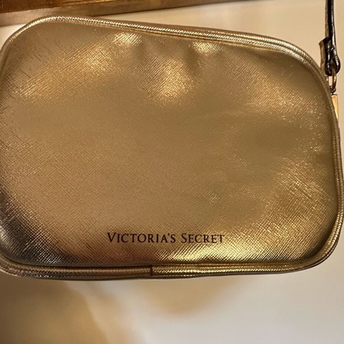 Victoria’s Secret gold crossbody bag in like new condition