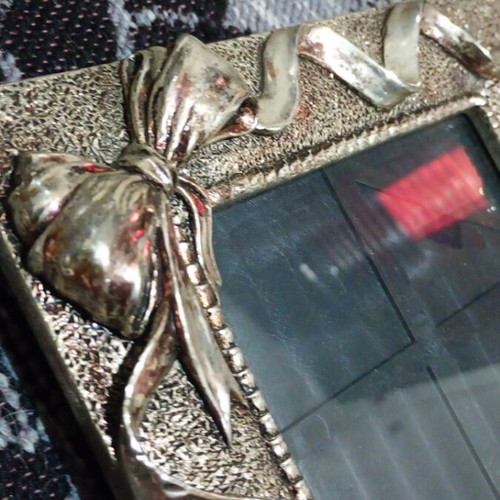 Silver-plated frame used 17.5x22 cm