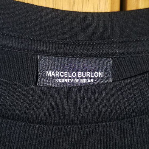 Marcelo Burlon T-shirt size M, like new, black