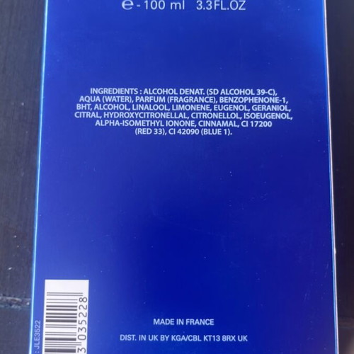Lanvin Oxygene Homme Eau de Toilette 100ml new, authentic