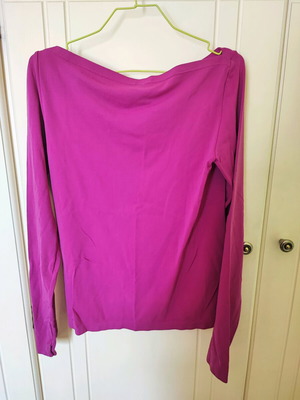 Еластична блуза Pompea XL като нова, лилава