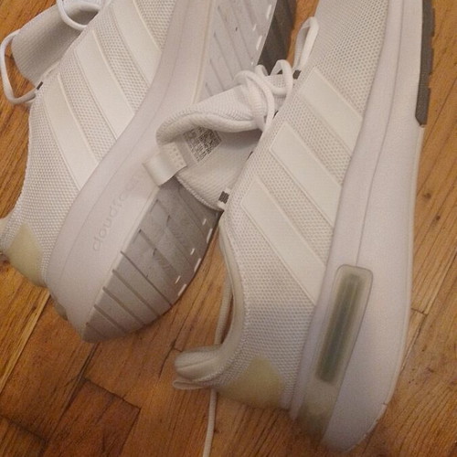 Adidas shoes size 48-49 like new, white