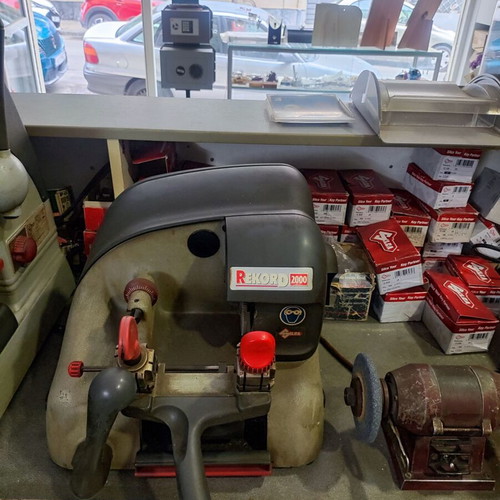 Professional Key Copying Equipment set used, 3 machines