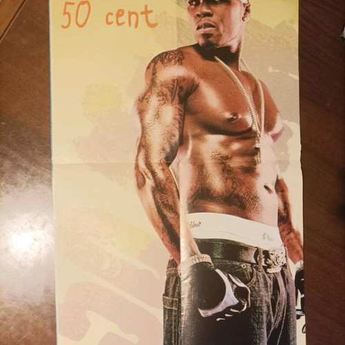 Double-sided poster Tamta / 50 Cent like new