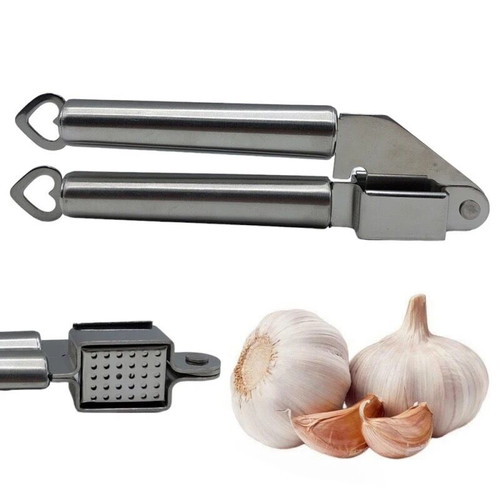 Stainless Steel Garlic Press new