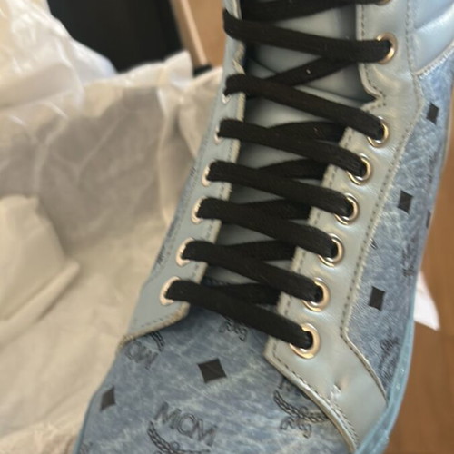MCM High-Top Denim Boots New Size 36