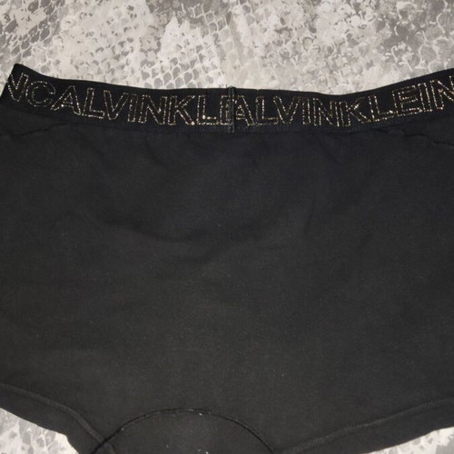 Calvin Klein boxer pack of 2 new, bamboo and cotton with gold details