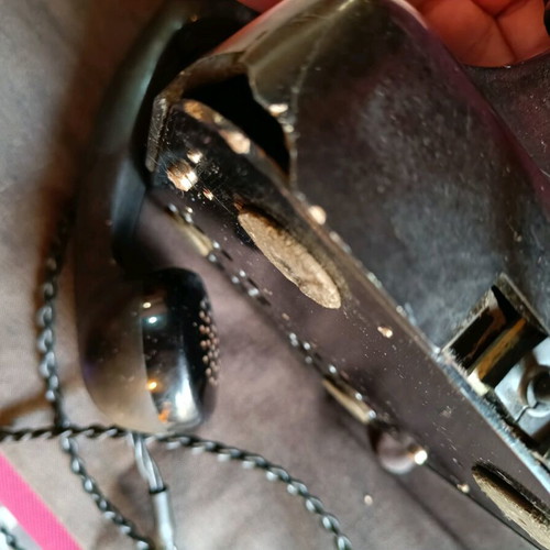 Siemens vintage bakelite telephone device used, authentic