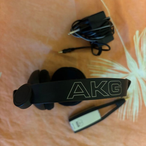 AKG Merlin 232 wireless headphones used, 863 MHz, 20h battery