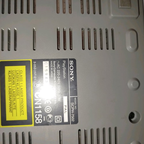 PlayStation 1 used with cables, two demos and two controllers