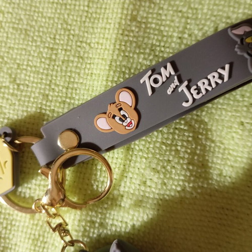 Tom and Jerry keychain new