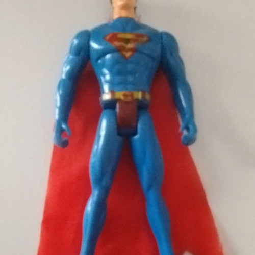Superman figure used, 15 cm tall
