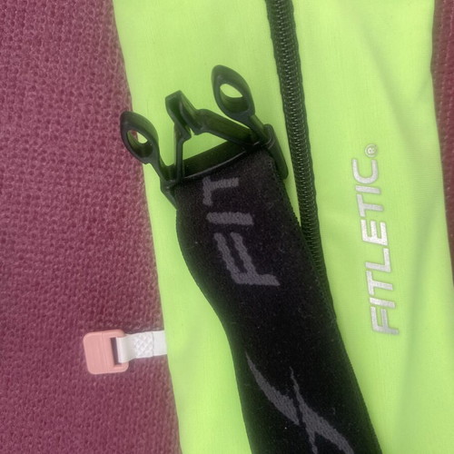 Athletic waist bag, yellow