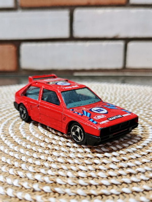 Bburago Lancia Delta S4 Martini 1:43 vintage metal toy car