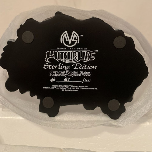 Witchblade Statue New Premium Sterling Edition by Top Cow & Moore Creations 1995