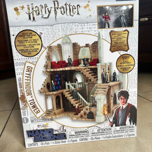 Nano Metalfigs Nano Scene Harry Potter Gryffindor Tower New