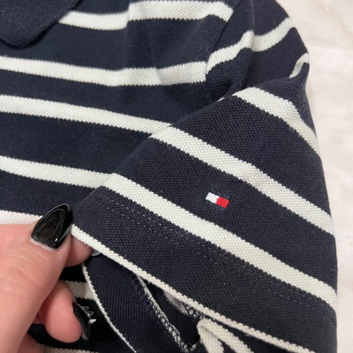 Tommy Hilfiger women's short-sleeve shirt used, size medium, authentic
