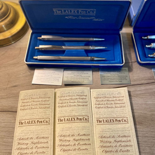 Silver pen The Lalex Pen Co Italy new with certificates