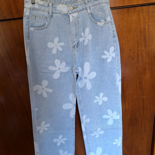 Jean Shein size M 38 10 blue like new