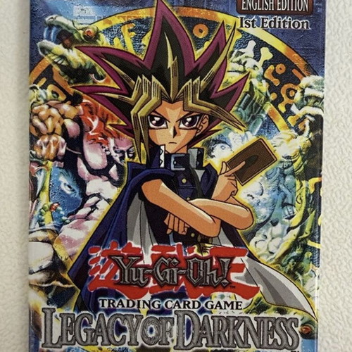 Yugioh Legacy of Darkness Booster 1st Edition sealed pack
