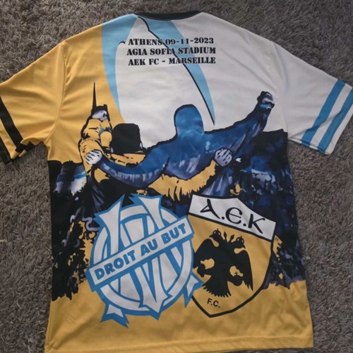 AEK Marseille Football Jersey like new official replica