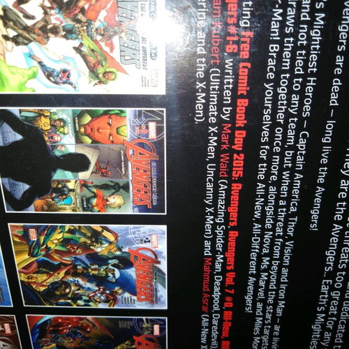 Avengers The Magnificent Seven paperback σαν καινούργιο, στα αγγλικά