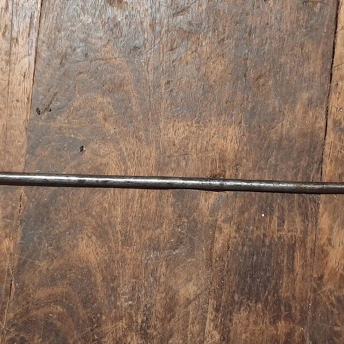 Set of 3 Antique Blacksmith Tools used, 1930-1960, copper soldering iron