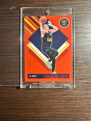 Panini NBA Hoops 2024-25 Nikola Jokić Orange Parallel Card new