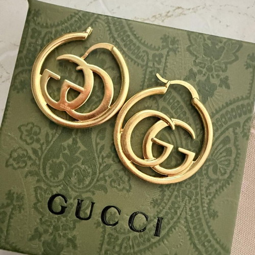 Gucci GG Hoop gold-tone earrings