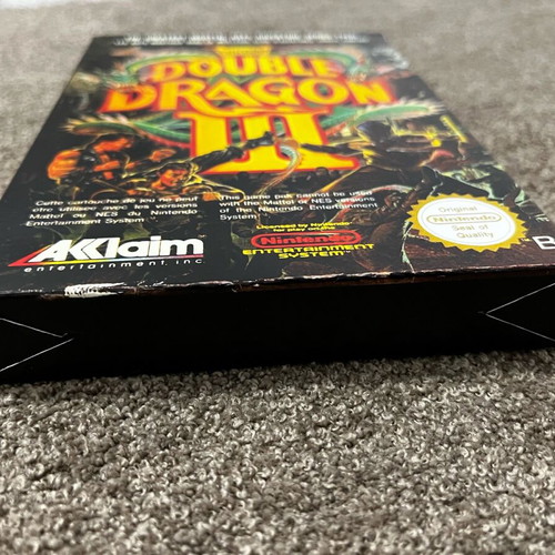 Re-pro box for Double Dragon 3 Nintendo Nes game new