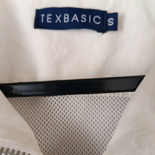 Windbreaker jacket white like new