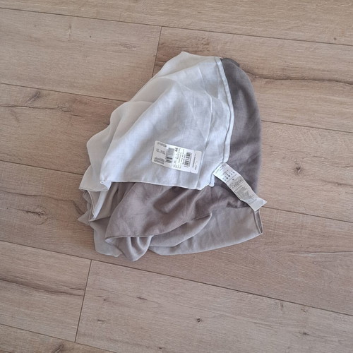 Gerry Weber women's scarf new, white and beige, pony material