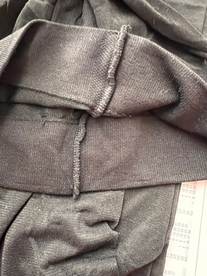 Black nylons and elastane socks size M new