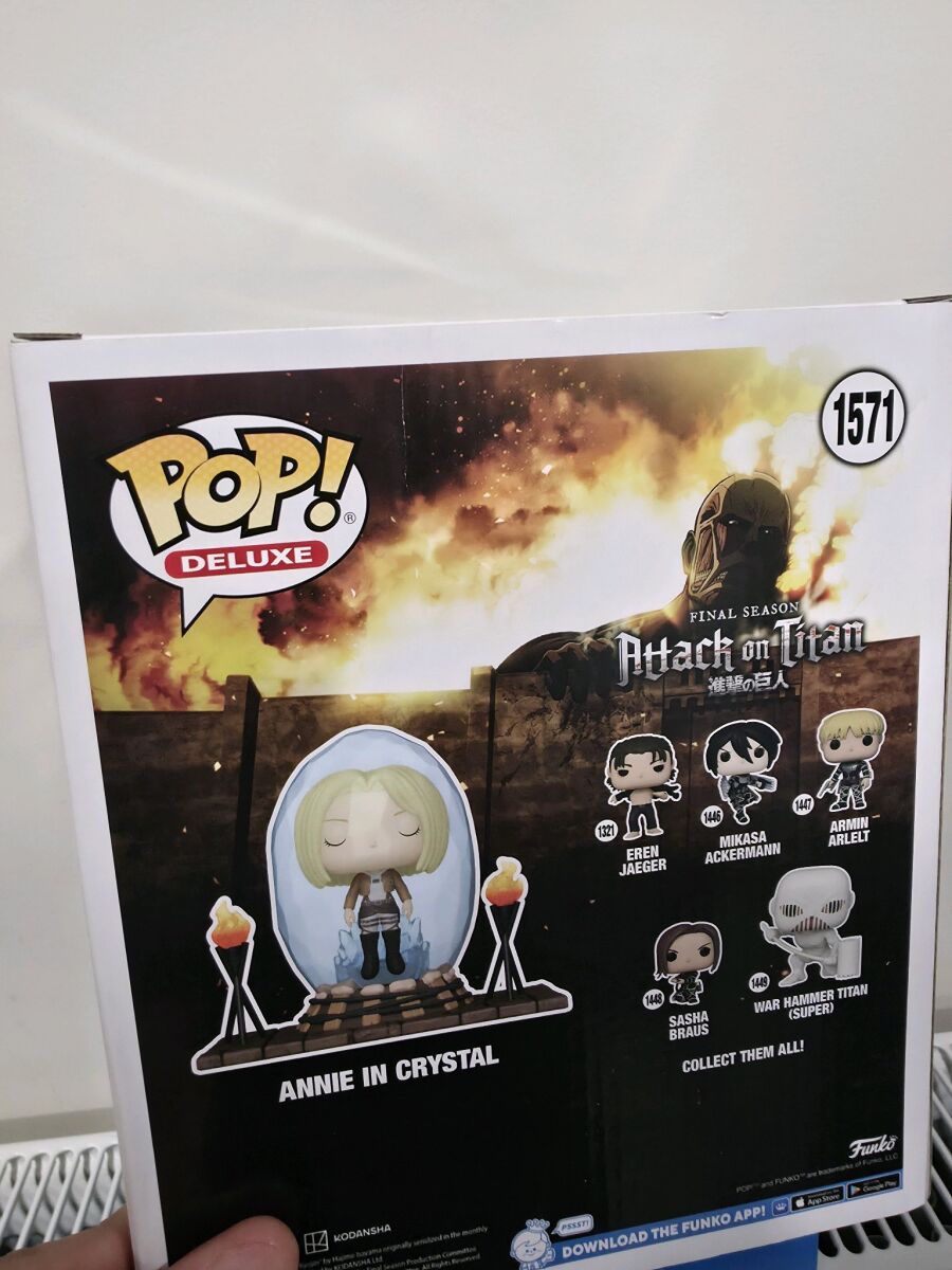 Funko Pop Annie In Crystal Attack on… - € 73,00 - Vendora.cy