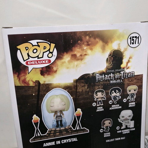 Funko Pop Annie In Crystal Attack on Titan 1571 like new Hot Topic exclusive