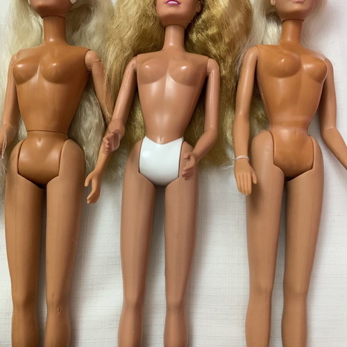 Sindy dolls vintage set of 7 used with defects