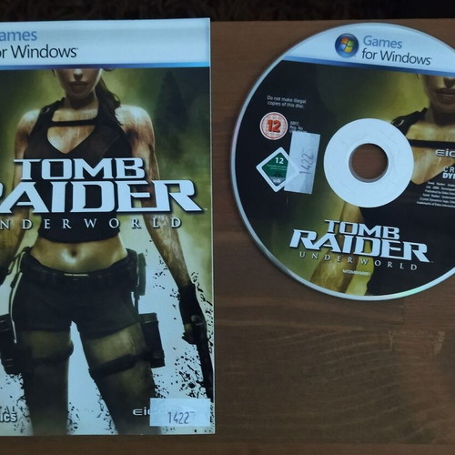 Tomb Raider Underworld PC used, manual only without cover
