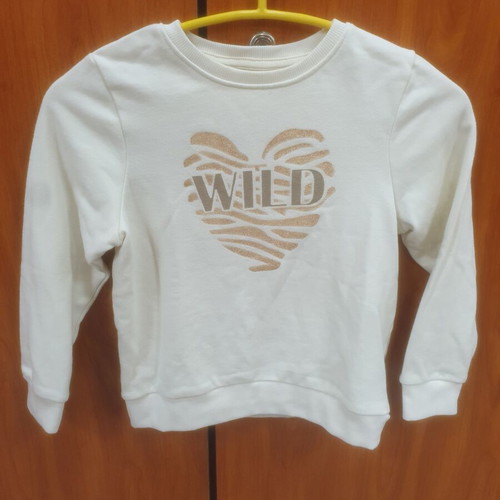 Orchestra girls' sweatshirt age 6, beige