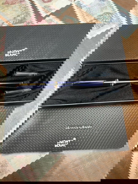MONTBLANC BLUE GENERATION VINTAGE FOUNTAIN PEN