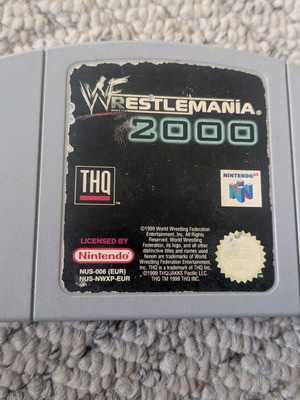 WWF WrestleMania 2000 παιχνίδι για Nintendo 64