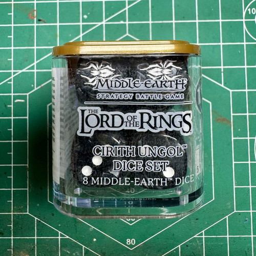 Cirith Ungol Dice Set Middle Earth Games Workshop like new