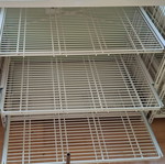 Balton Sweden Metal Shelves used, modular CD storage system, set of 2