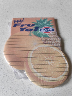 Fage Fru Yo notepad new