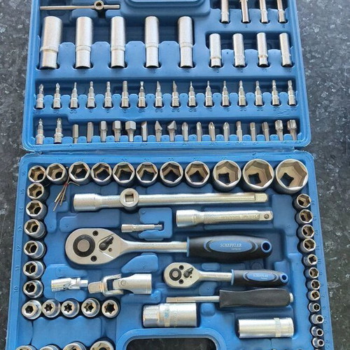 Scheffler Socket Tool Set 109 Pieces Chrome Vanadium New